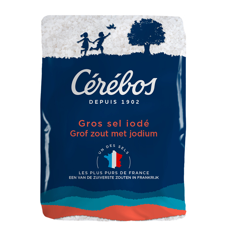 SEL DE CUISINE IODE SACHET 500 GR